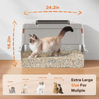 Stainless Steel Cat Litter Box - Image 2