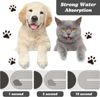 Dog Food Mats for Floors Waterproof, Cat Water Bowl Mats Pet Feeding Absorbent - Image 2