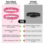 Leather Cat Collars for Boy Girl Cats - Image 5