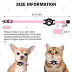 Airtag Cat Collar Breakaway, Cute GPS Cat Tracker Collars - Image 6