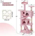 MoNiBloom 60 Inch Cat Tree Tower - Image 2