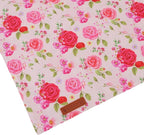 ADOGGYGO Floral Dog Bandana 2 Pack, Reversible Red Pink Rose Pet Scarf Bib - Image 6