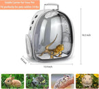 Bearded Dragon Carrier with Harness and Leash Set Large Small Animal Carrier - Image 2
