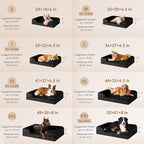 EHEYCIGA Orthopedic Dog Bed for Small Dogs, Waterproof Memory Foam Small Dog - Image 2