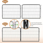 BestPet | Dog Playpen | 40 Inch, 12 Panels | Heavy Duty Metal Pet Exercise Pen - Image 5