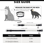 EXPAWLORER Soft Velvet Safe Cat Collars - Image 2
