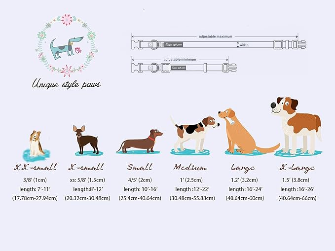 Unique Style Paws Dog Collar - Image 6