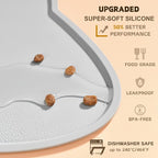 Cat Food Mat, Silicone Pet Feeding Mat - Image 3