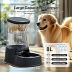 Gardner Pet Automatic Dog Water Dispenser Gravity Stainless Steel Water Waterer - Image 2