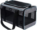 Vceoa 17.5x11x11 Inches Cat, Dog Carrier - Image 3