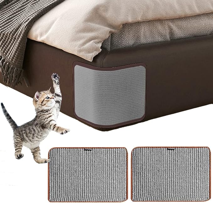 2PCS Cat Scratcher Mat Sofa Protector Natural Sisal Cat Scratching Mat Cat by Unknown