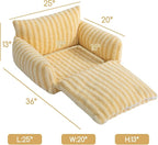Hollypet Cat Bed Fluffy Plush Mutifuctional Double-Layer Soft Pet Couch - Image 3