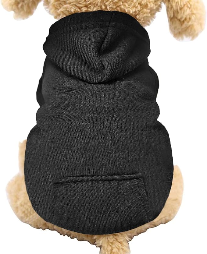 Jecikelon Winter Dog Hoodie Sweatshirts by Jecikelon