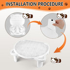 Adjustable Cat Ramp Litter Box Step Double Layer - Image 4