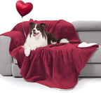 gogobunny Waterproof Bed Blanket, Reversible Sherpa Fleece Throw Blanket by gogobunny