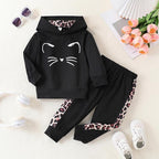 Toddler Baby Girls Clothes Long-sleeve Tie Dye Hoodie Sweatshirt Pants Hooded - Image 4