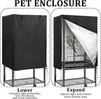 Bird Cage Cover 35"x25"x47" Heavy Duty Waterproof Bird cage Covers - Image 4