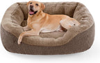 INVENHO Large Dog Beds Large Sized, Washable Orthopedic Warming Soft Sleeping by INVENHO