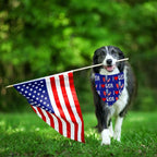 4th of July Dog Bandanas, Patriotic Holiday Party Pet Decorations 2 Pack - Image 7