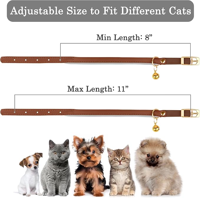 OOPSDOGGY Rolled Leather Cat Collar - Image 5
