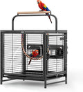 VINGLI Bird Cage, 25 inch Wrought Iron Bird Travel Carrier, Cage by VINGLI