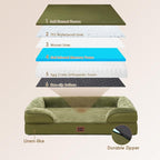 EHEYCIGA Orthopedic Dog Beds for Extra Large Dogs 44x32Inch, Waterproof Memory - Image 5