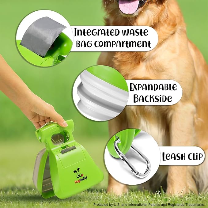 DogBuddy Pooper Scooper, Portable Dog Pooper Scooper, Poop Scooper - Image 5