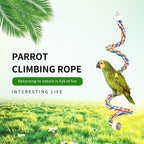 31.5-Inch × 0.8-Inch Diameter Nipple Style Bird Rope Perch, Bird cage - Image 8