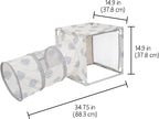 Kitty City Cozy Cat Play Furniture, Hideaway Cat Tunnel - Image 3