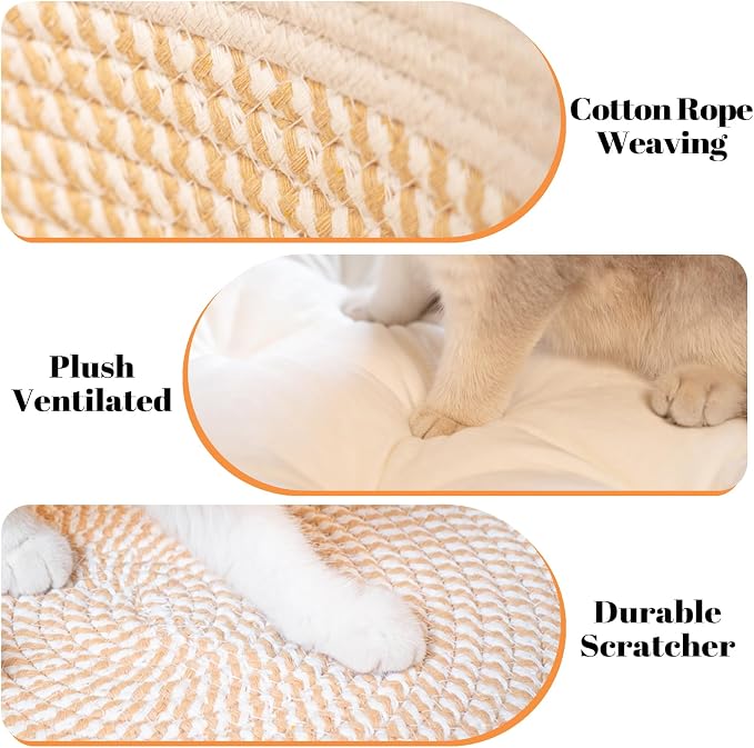 CHEERHOME PETS Cat Bed Basket - Image 4