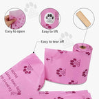 Dog Poop Bags Rolls with Dispenser 150 Count Biodegradable Bags - Image 4