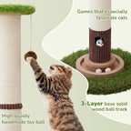 34inches Tall Cat Scratching Post - Image 4