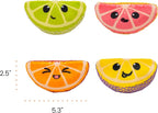 Catstages Dental Fruit Wedges 4 Pk, Soft and Textured Catnip Chew Toys That - Image 7