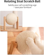 Wood Cat Tree for Large Cats, Modern Cat Tree Tower - Image 3