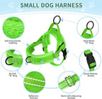 SlowTon No Pull Small Dog Harness and Leash Set, Puppy Soft Vest Harness Neck & - Image 7