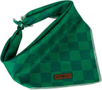 Lionet Paws Christmas Dog Bandana Washable Cotton Borwn Handkerchief Scarf - Image 5