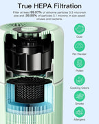 2 Pack Air Purifier for Home Bedroom - Image 4