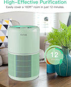 2 Pack Air Purifier for Home Bedroom - Image 6