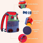 Dog Carrier Backpack, Pet Front Carrier Backpack Legs Out Dog Chest Carrier - Image 3