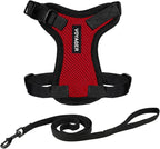 Voyager Escape-Proof Step-in Lock Cat Harness & 5ft Neoprene-Handle Leash Set by BestPetSuppliesLLC