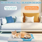 VitalCozy 2 Pack Self Warming Cat Mat Self Heating Pad Bed Reversible Machine - Image 7