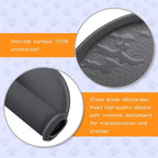 100% Waterproof 0.5" Raised Edge BPA Free Silicone Dog Food Mat, Pet Cat - Image 3