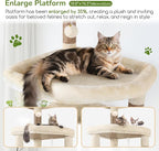 Globlazer Extra Large Platform Cat Tree, 65in Tall Sturdy Cat Tree - Image 2