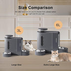 Gardner Pet Automatic Gravity Cat Food Feeder and Water Dispenser Stainless - Image 6