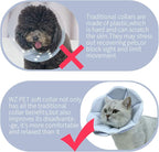 Soft Cat Recovery Collar, Adjustable Dog Cat Cone, Dog Protective Cone Collar - Image 5