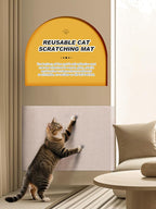 2PCS 39.4"x15.8" Cat Scratch Mat, Trimmable Self-Adhesive Carpet, DIY Climb Cat - Image 5