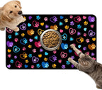Dog Food Mat for Bowls, Absorbent Quick Dry Dog Cat Mats for Food and Water by Unknown