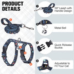 BEAUTYZOO Cat Harness and Leash Set Escape Proof - Image 2