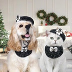 HOWWFALY 2PCS Cat Beret Hat - Image 2