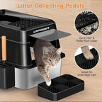URPOWER Stainless Steel Cat Litter Box - Image 5